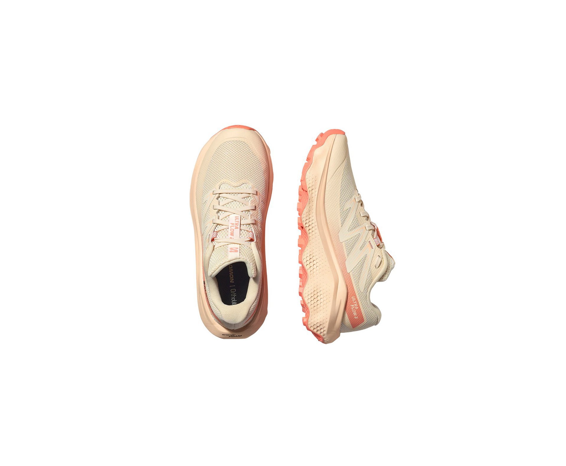 Tênis Salomon Ultra Flow 2 Feminino Almond Milk/Tender Peach/Fusion Coral