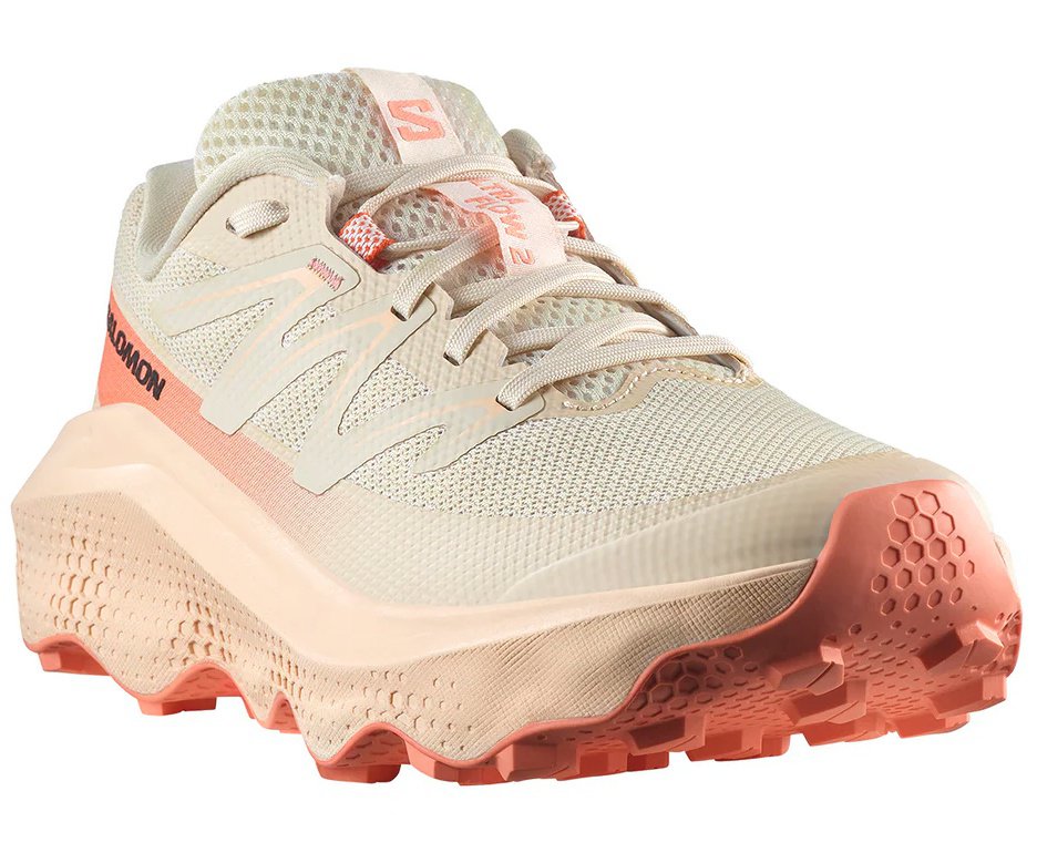 Tênis Salomon Ultra Flow 2 Feminino Almond Milk/Tender Peach/Fusion Coral
