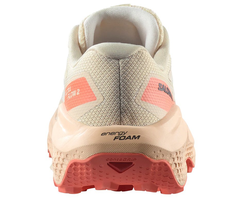 Tênis Salomon Ultra Flow 2 Feminino Almond Milk/Tender Peach/Fusion Coral