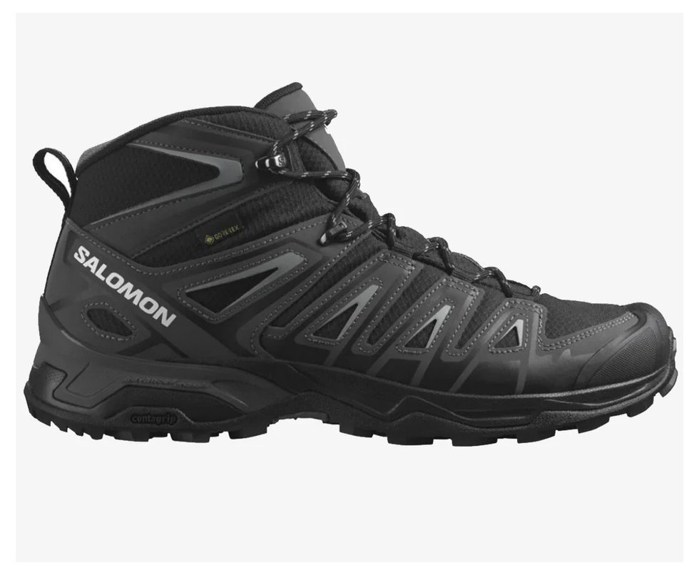 Bota Salomon X Ultra Pionner Mid GTX Masculina Black