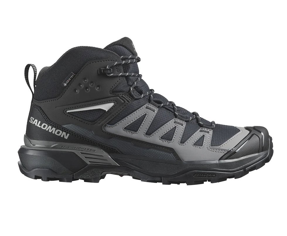 Bota Salomon X Ultra 360 Mid GTX Masculino PT/CZ