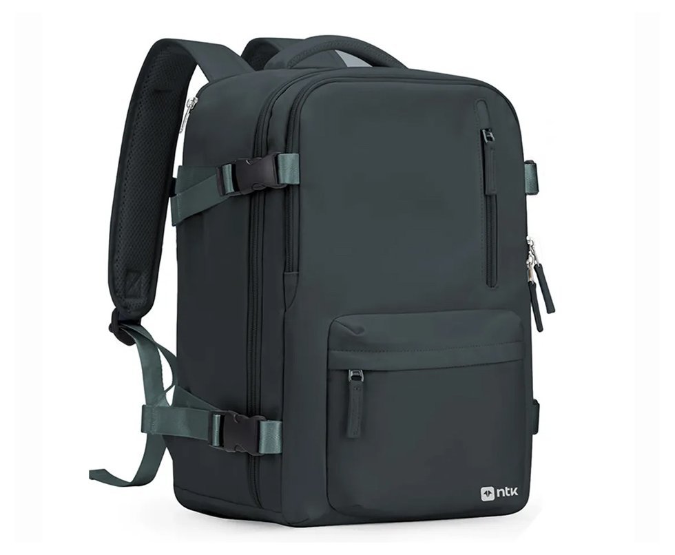 Mochila para Viagem 40L Trip NTK Preta com Compartimento para Notebook