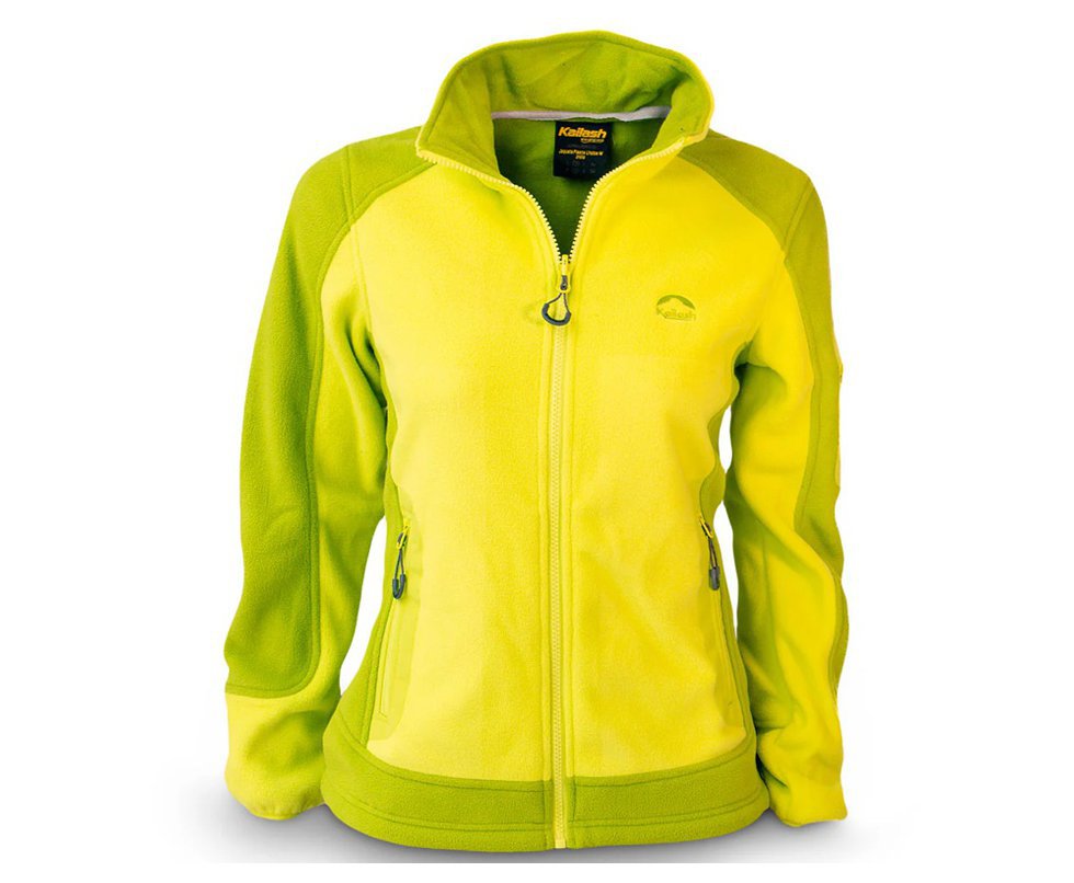 Jaqueta Kailash Fleece Lhotse Feminina Verde Limão