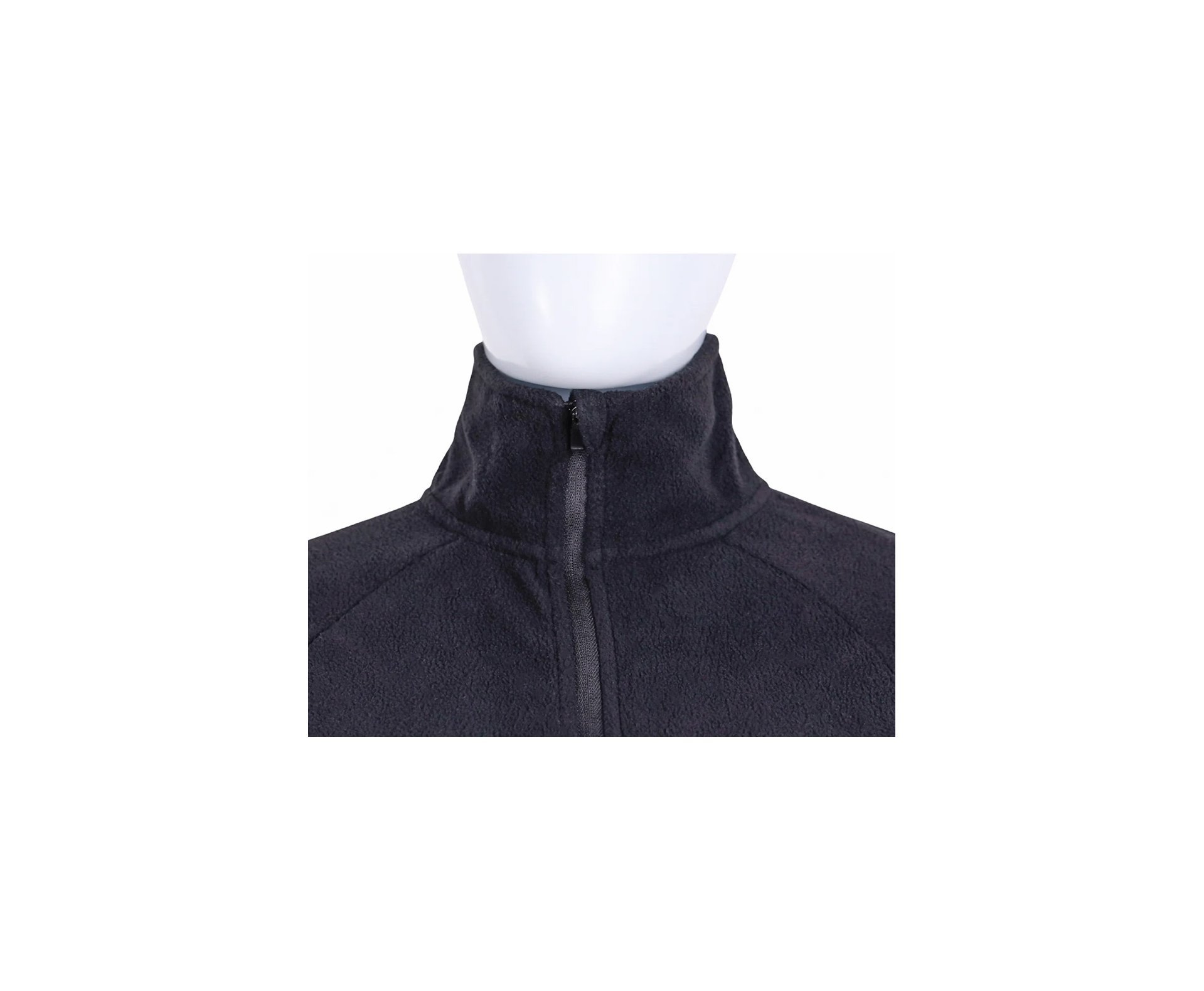 Jaqueta Kailash Fleece Chamonix 1/2 Ziper XLite Feminino Preto