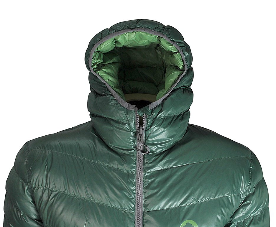 Jaqueta Kailash Puffer Double Patagônia Sintética Masculina Verde Escuro/Verde