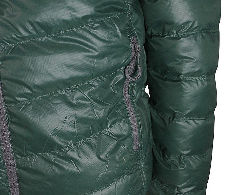 Jaqueta Kailash Puffer Double Patagônia Sintética Masculina Verde Escuro/Verde