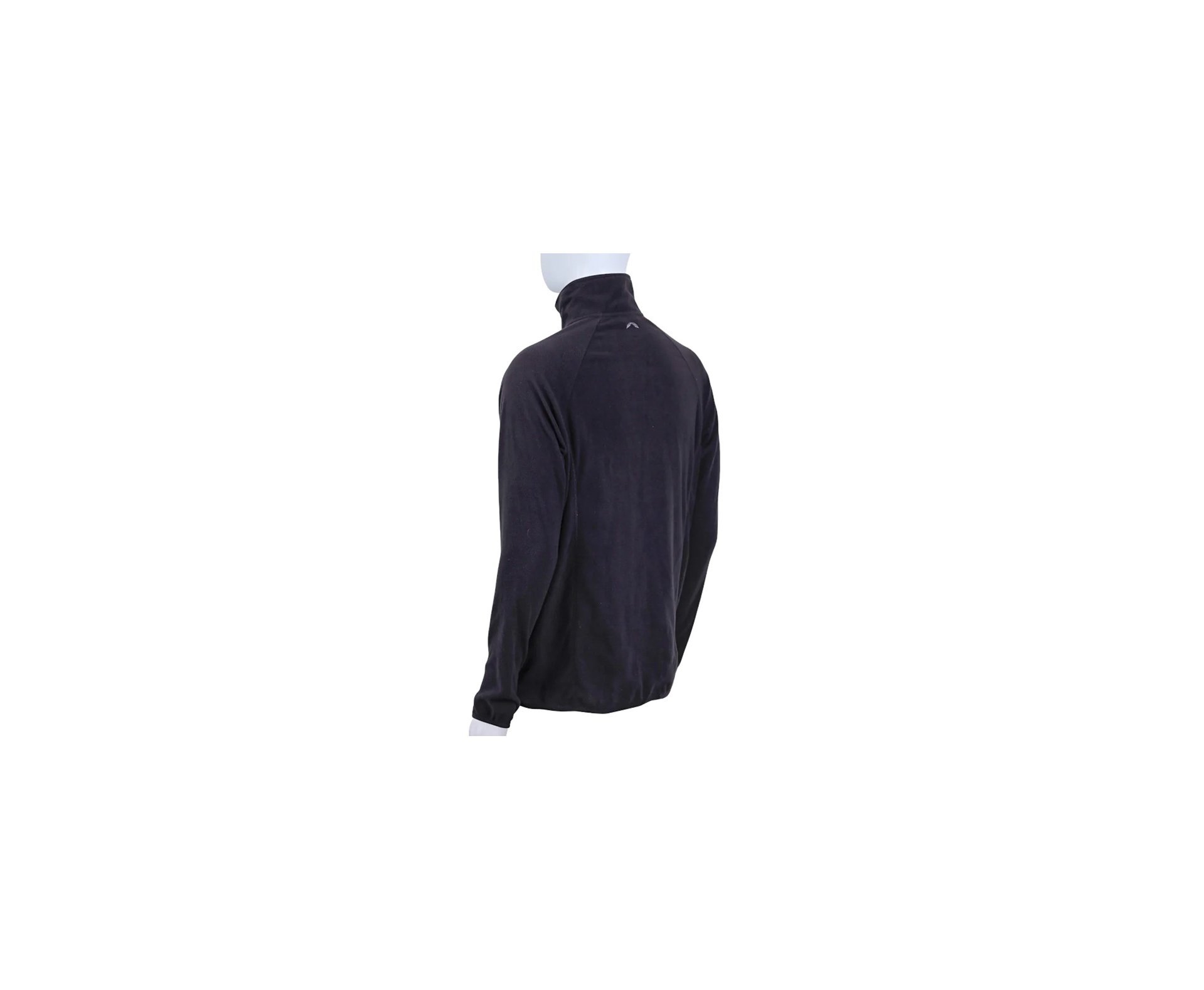 Jaqueta Fleece Kailash Chamonix 1/2 Ziper XLite Masculina Preto