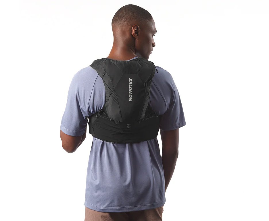 Mochila  de Hidratação Salomon Agile 12 Set Black