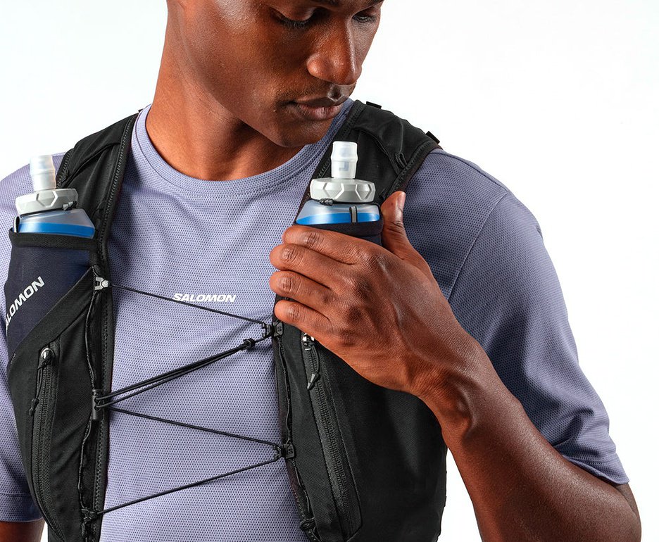 Mochila  de Hidratação Salomon Agile 12 Set Black