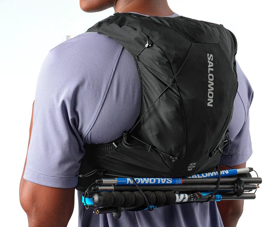 Mochila  de Hidratação Salomon Agile 12 Set Black