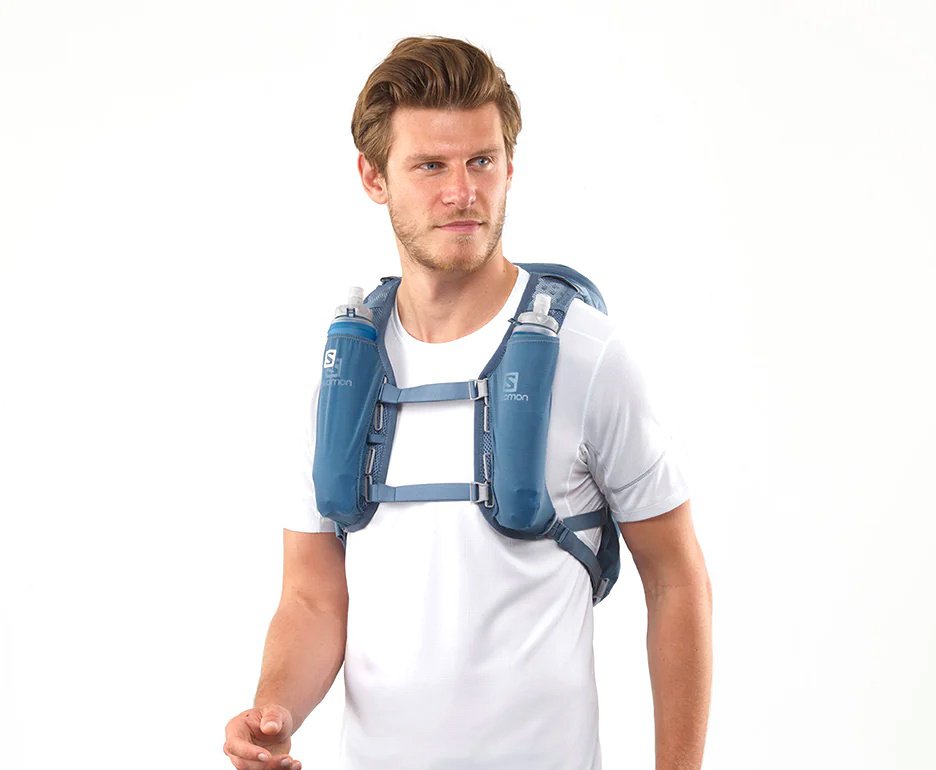 Mochila de Hidratação Salomon Agile 12 Set Copen Blue
