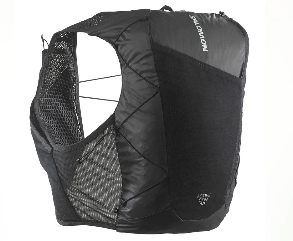 Mochila de Hidratação Salomon Act Skin 12 No Flakes Black/Metal