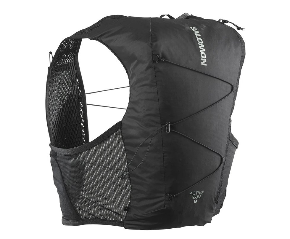 Mochila Salomon Act Skin 8 No Flakes Black/Metal