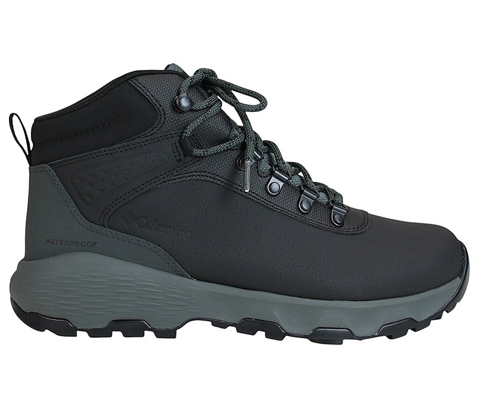 Bota Masculina Columbia Newton Wander LTR Black/Grill