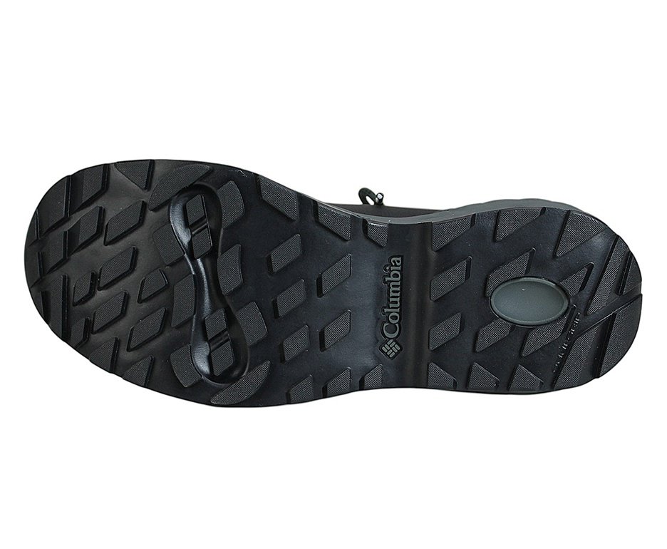 Bota Masculina Columbia Newton Wander LTR Black/Grill