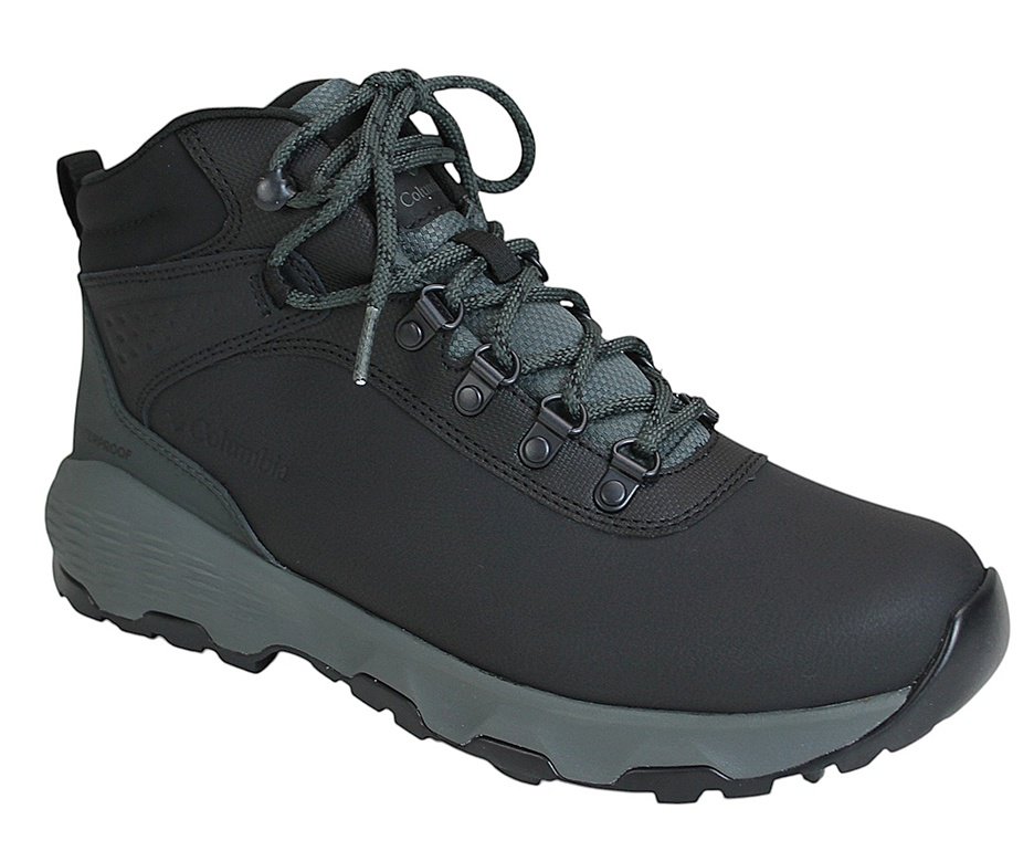 Bota Masculina Columbia Newton Wander LTR Black/Grill
