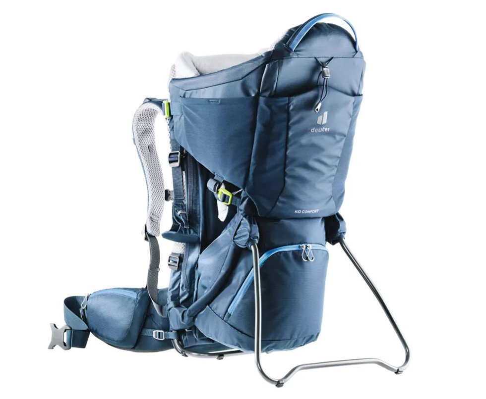 Mochila trilha Deuter Kid Comfort New Azul