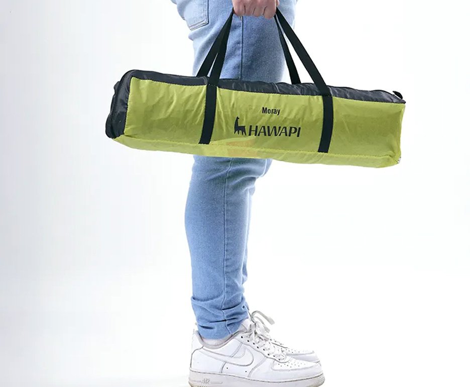 Barraca Hawapi Moray 2 Pessoas 2500mm Sobreteto Verde Limão