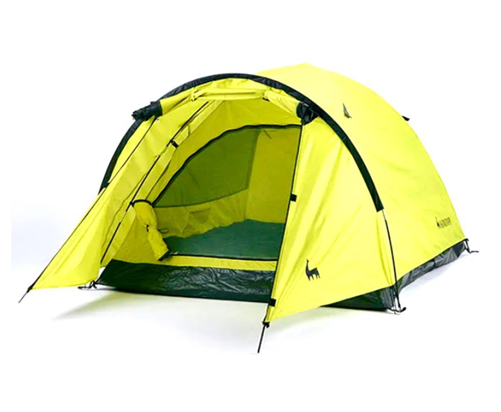 Barraca Técnica Hawapi Wasi 2 Pessoas 2500mm Sobreteto e Avance Verde Limão