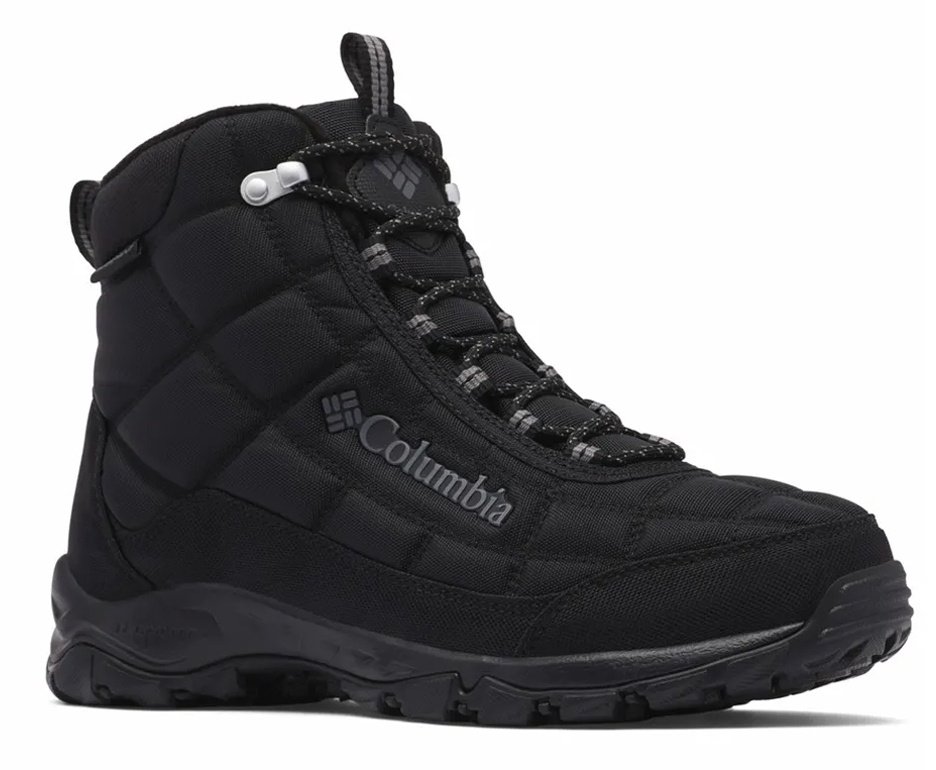 Bota Columbia Firecamp Feminina - Black/City Grey