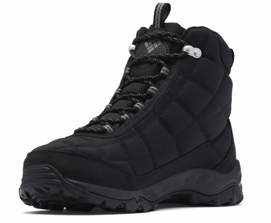 Bota Columbia Firecamp Feminina - Black/City Grey