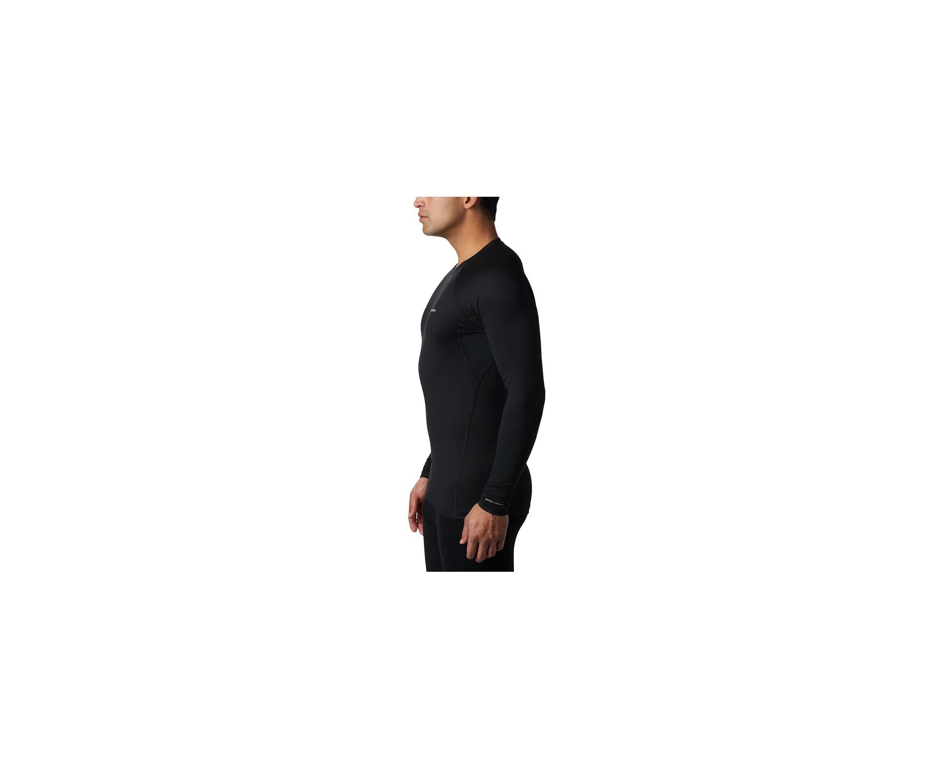 Blusa Térmica Columbia HeavyWeight Stretch Long Sleeve - Black