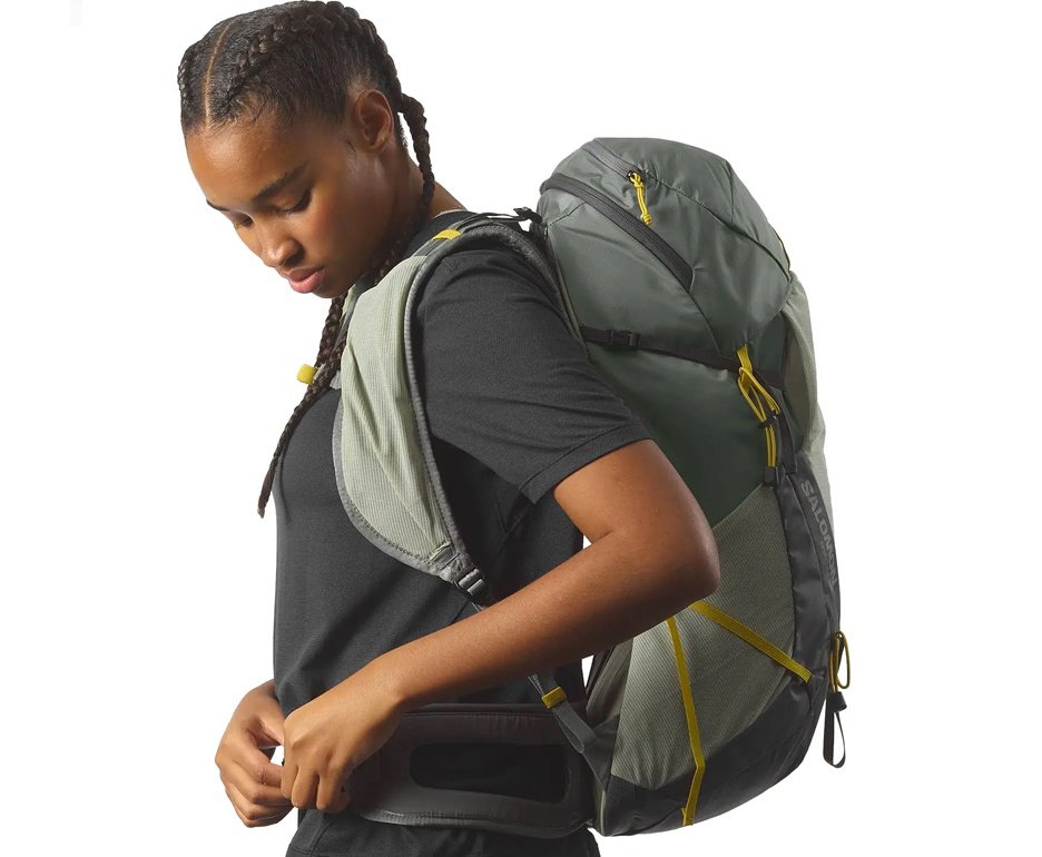 Mochila Salomon Aerotrek 30 Sedona Sage/Seagrass/Iron
