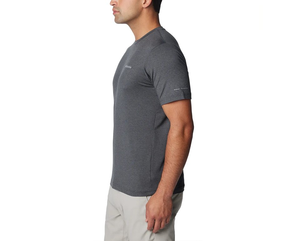 Camiseta Columbia Tech Trail Crew Neck II Shark Heather