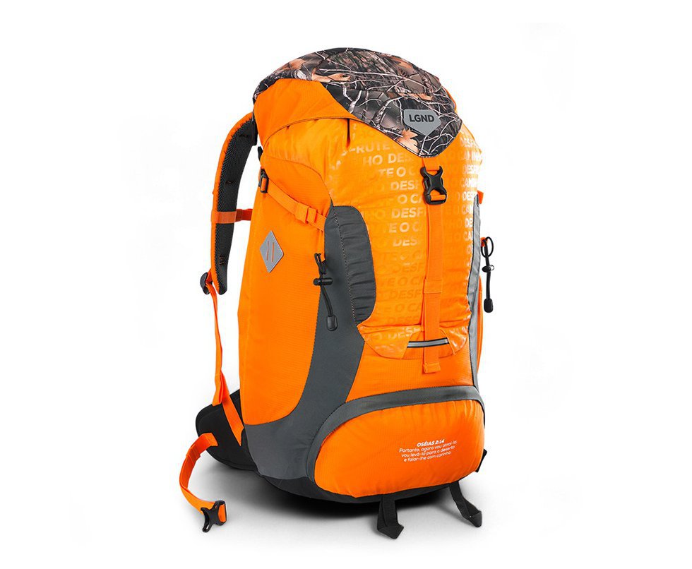 Mochila Guará Legendários 50L Laranja - NTK