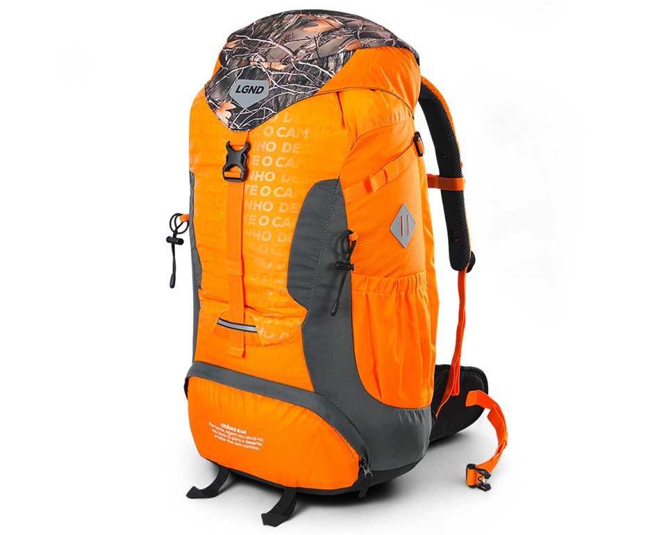 Mochila NTK Guara Legendários 50L - Laranja