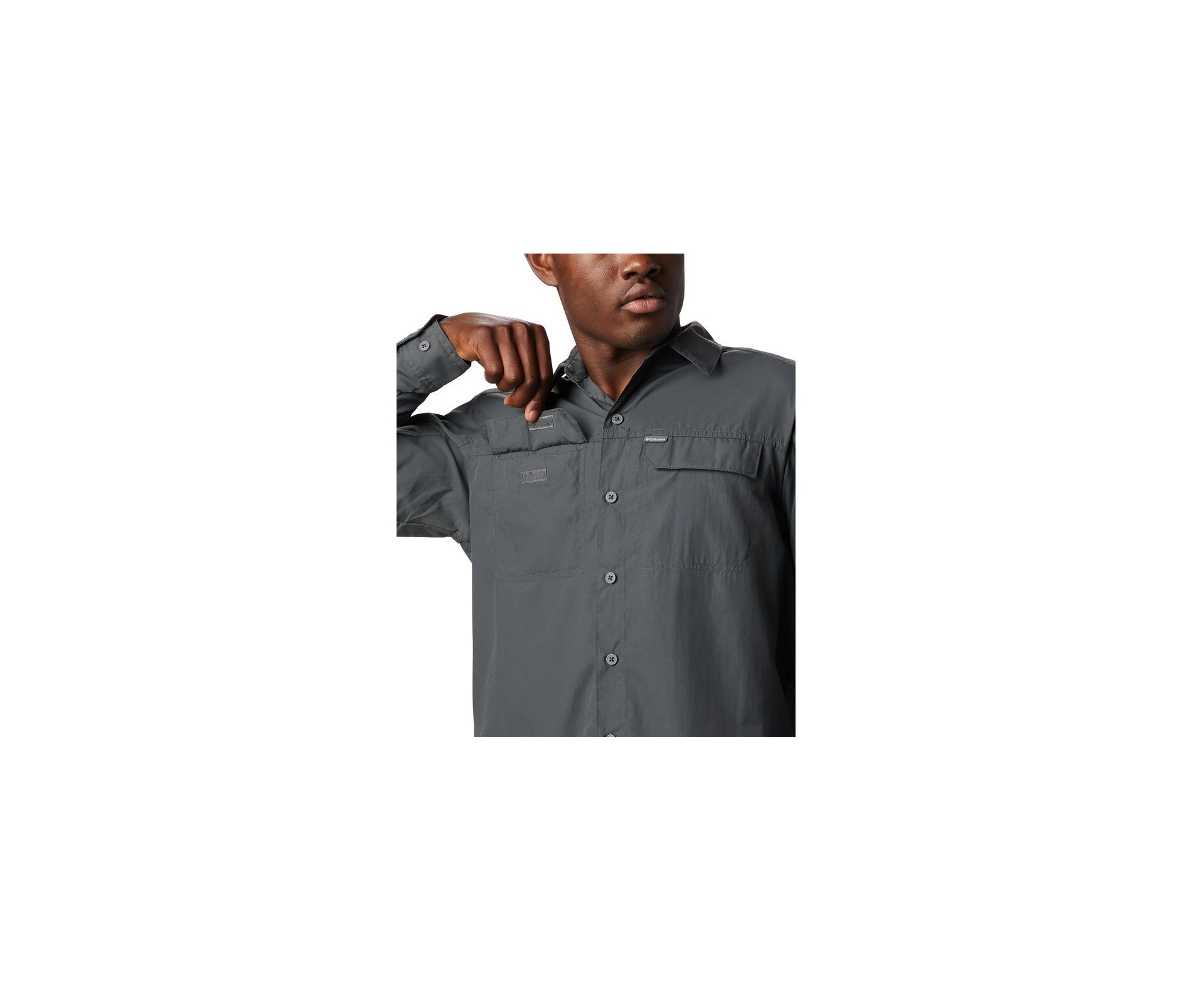 Camisa Columbia Silver Ridge 2.0 Manga Longa - Grill