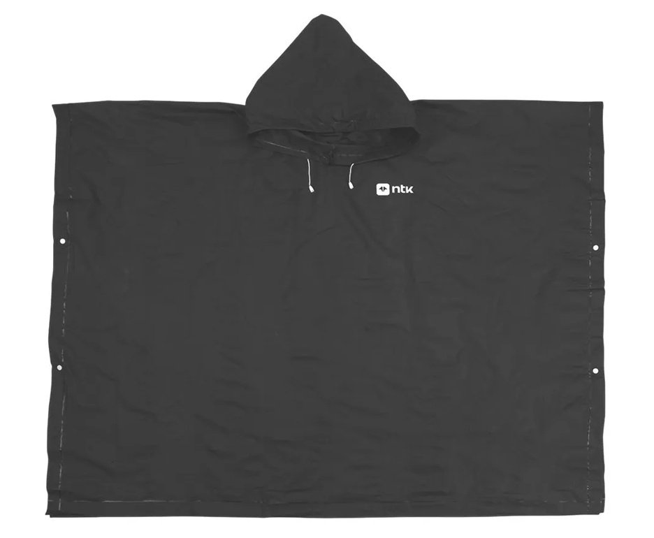 Capa de Chuva Poncho Compacto Impermeável NTK - Preto
