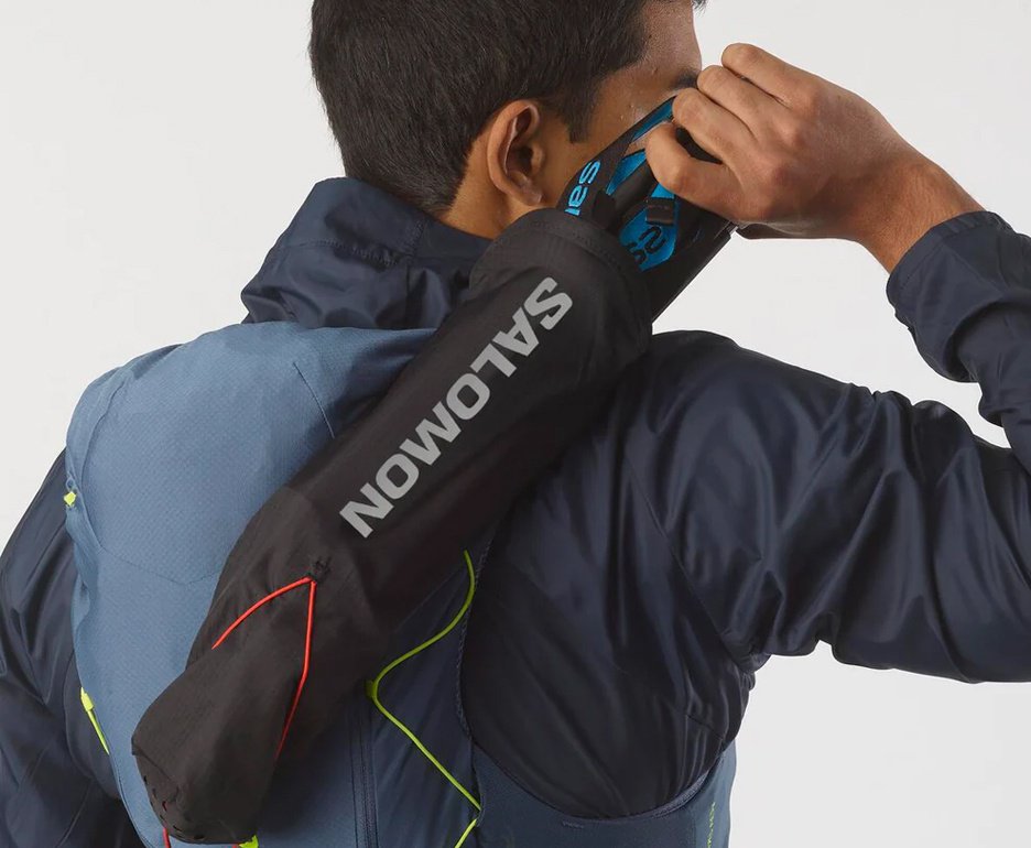 Porta Bastão para Caminhada Salomon Custom Quiver - Preto