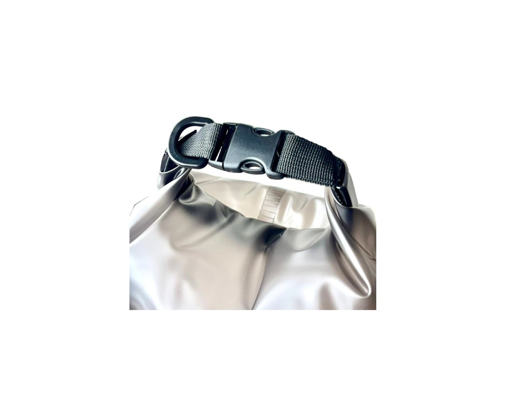 Saco Estanque Hawapi 30L Translúcido Cinza