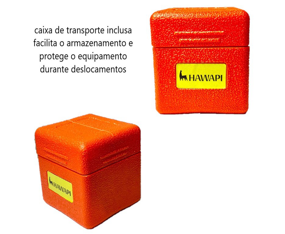 O Fogareiro Hawapi 6800W de média potência com mangueira de aço