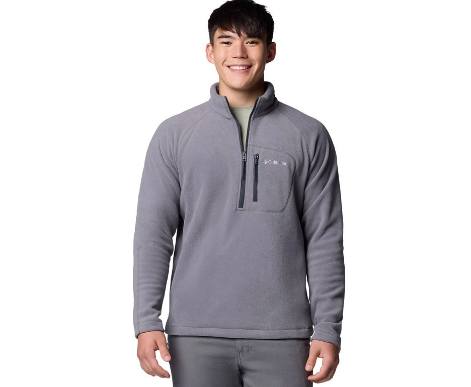 Blusão Fast Trek III Half Zip City Grey/ Shark