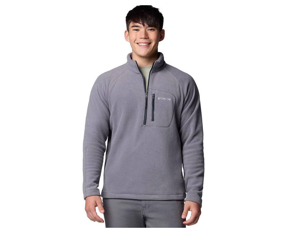 Blusão Fast Trek III Half Zip City Grey/ Shark