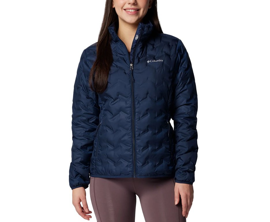 Jaqueta Columbia Feminina Delta Ridge II Down Collegiate Navy