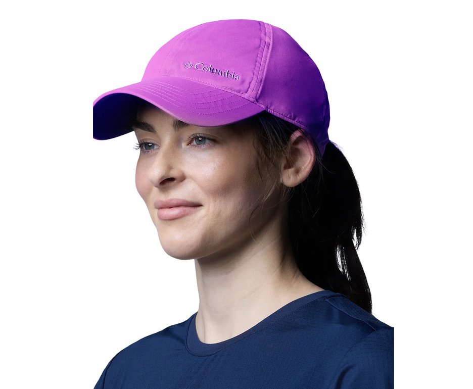 Bone Columbia Coolhead III Ball Cap Razzle