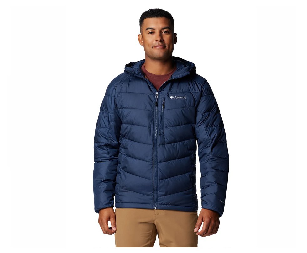 Jaqueta Columbia Masculina Labyrinth Loop II Hooded Dark Mountain/ Colle