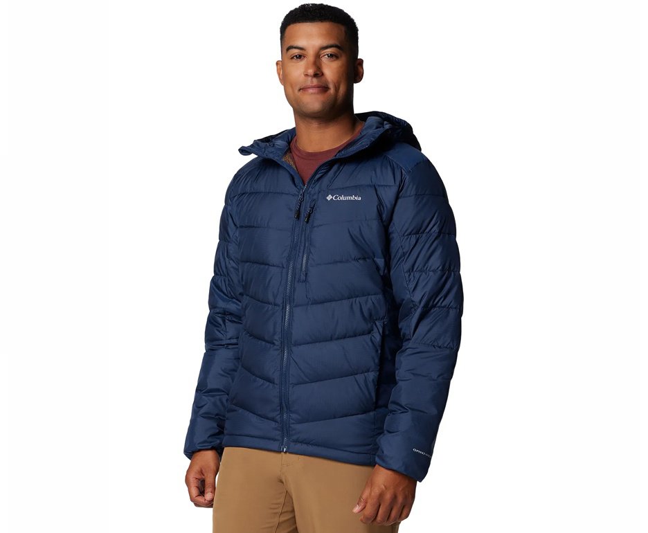 Jaqueta Columbia Masculina Labyrinth Loop II Hooded Dark Mountain/ Colle