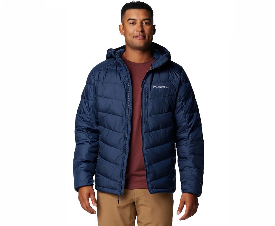 Jaqueta Columbia Masculina Labyrinth Loop II Hooded Dark Mountain/ Colle