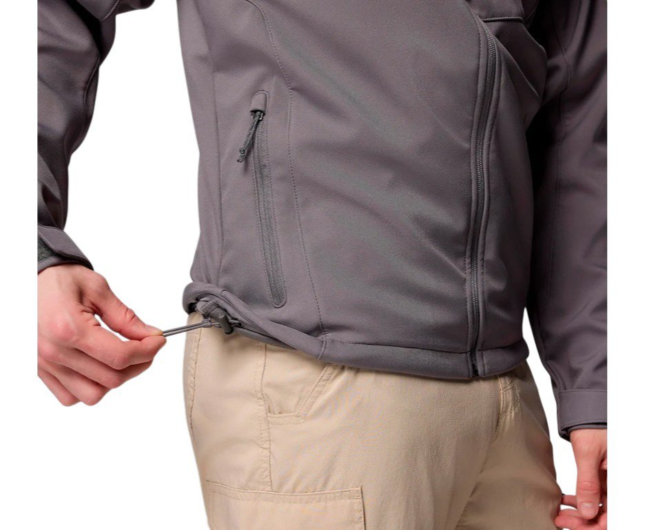 Jaqueta Columbia Masculina Cascade Ridge III Softshell City Grey