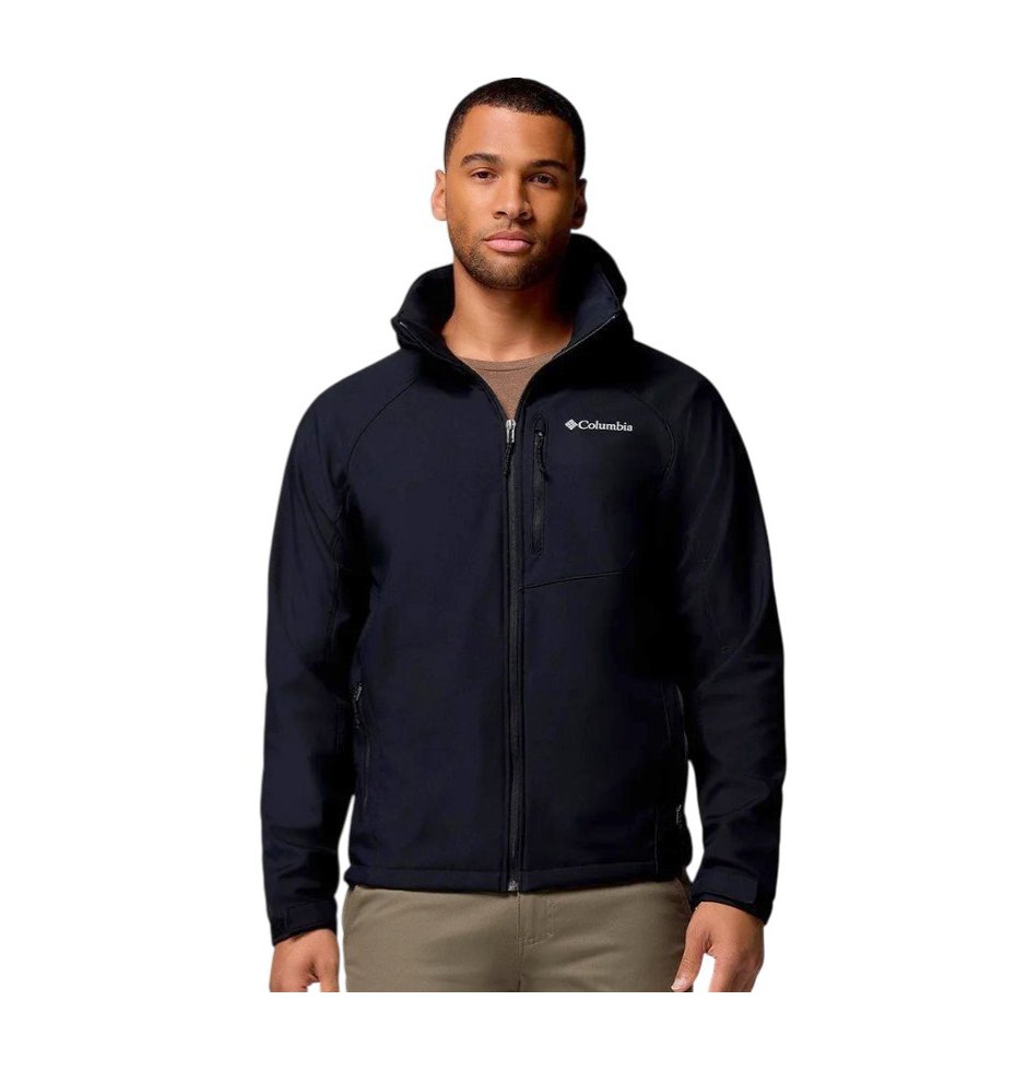 Jaqueta Columbia Masculina Cascade Ridge III Softshell - Black