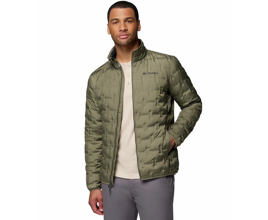 Jaqueta Columbia Masculina Delta Ridge II Down Stone Green