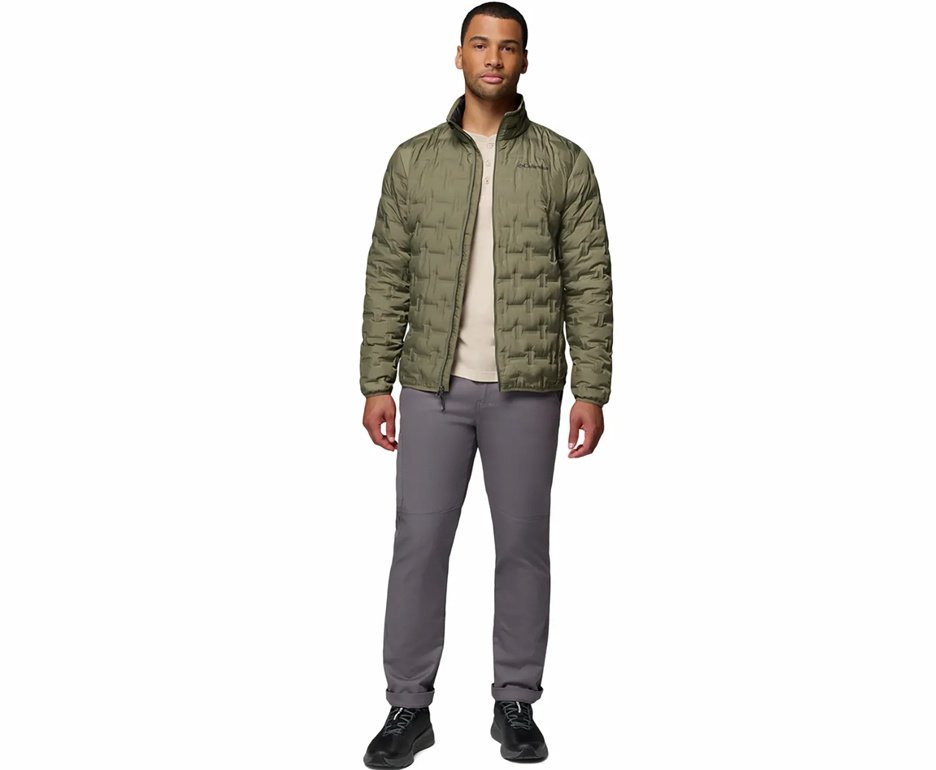 Jaqueta Columbia Masculina Delta Ridge II Down Stone Green