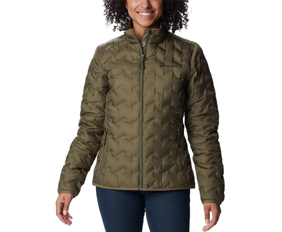 Jaqueta Columbia Feminina Delta Ridge™ II Down Stone Green
