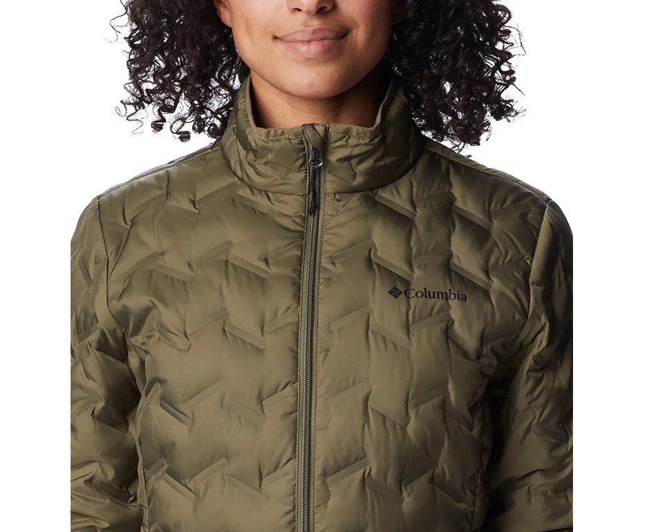 Jaqueta Columbia Feminina Delta Ridge™ II Down Stone Green