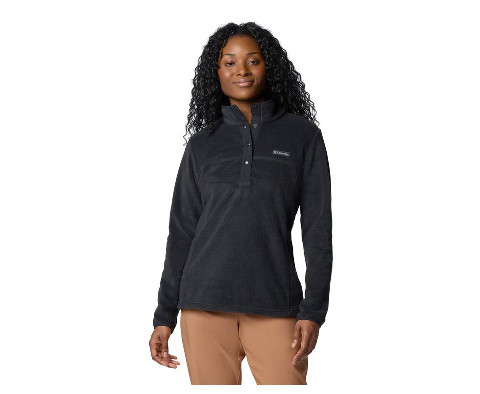 Jaqueta Fleece Columbia Feminina Benton Springs 1/2 Snap Pull Over II