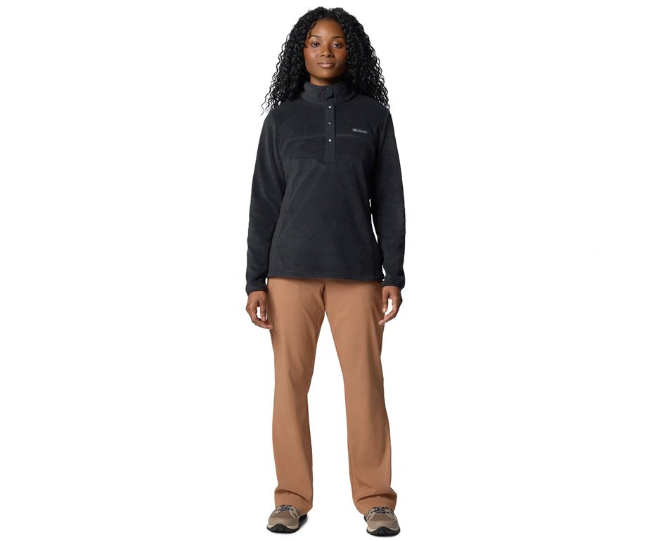 Jaqueta Fleece Columbia Feminina Benton Springs 1/2 Snap Pull Over II